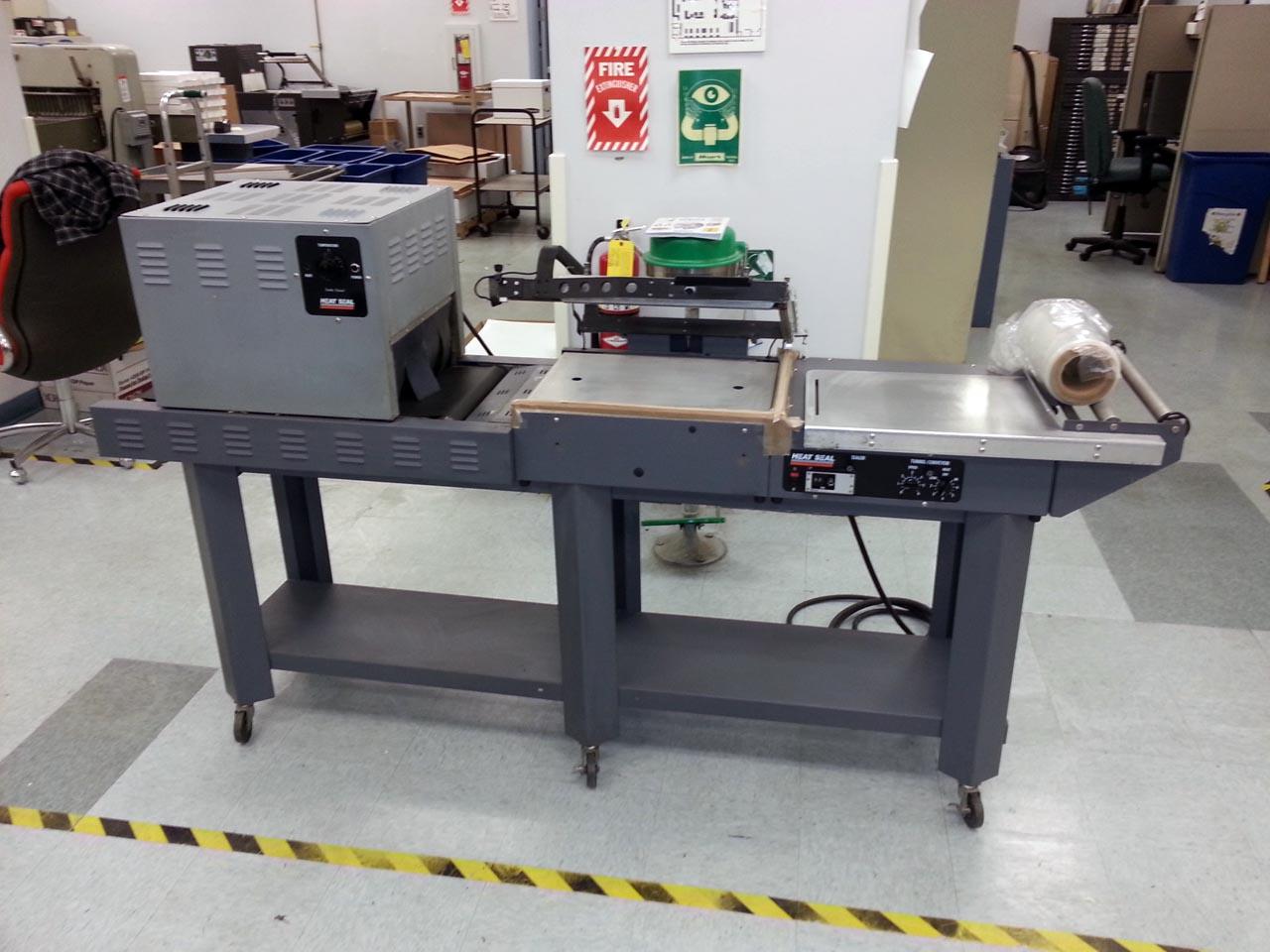 Lot 11 Heat Seal HS115 Shrink Wrap System WireBids