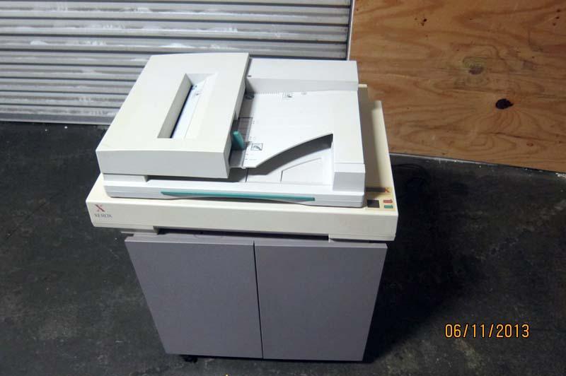 Lot 112 Xerox DocuImage 620S Flatbed Scanner 11x17" WireBids