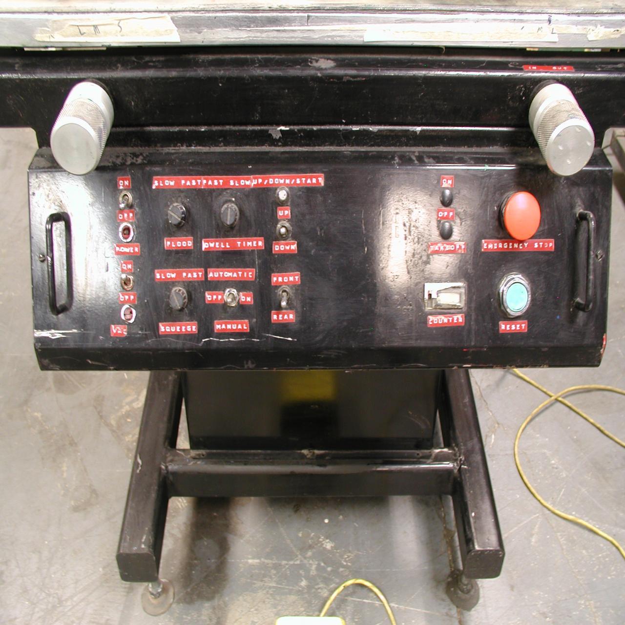 m&r automatic screen printing press
