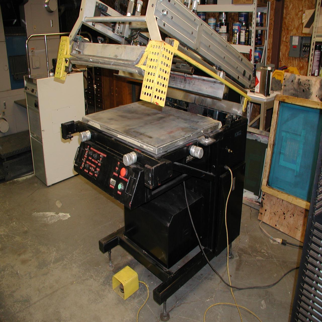 all electric automatic screen printing press