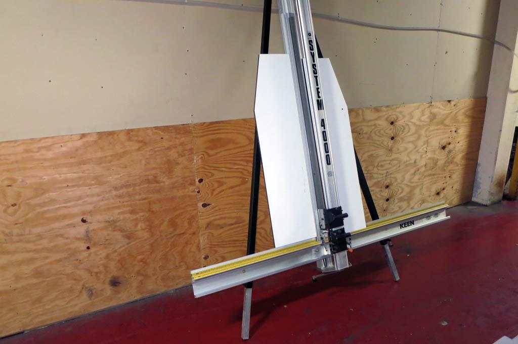 Lot 43 Keencut System 4000 picture framing equipment glass cutting and board cutter WireBids