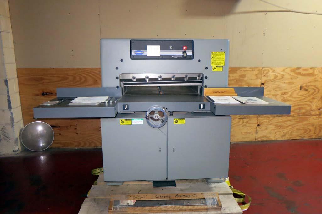 Lot 38 Challenge 305 MC Paper Cutter WireBids