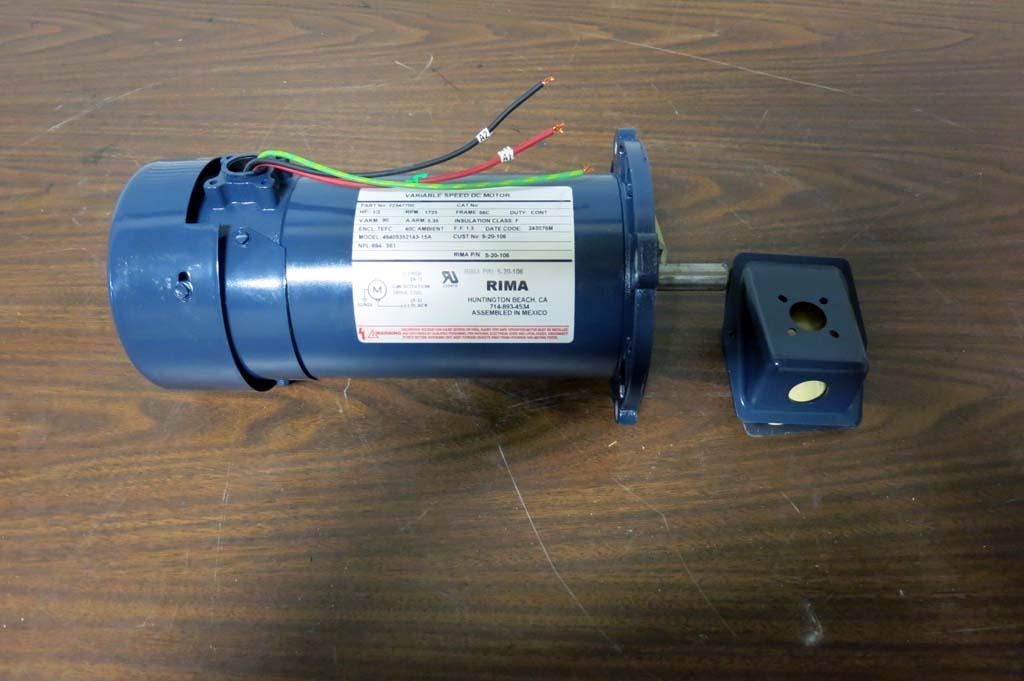 Lot 95 Rima Variable Speed DC Motor WireBids