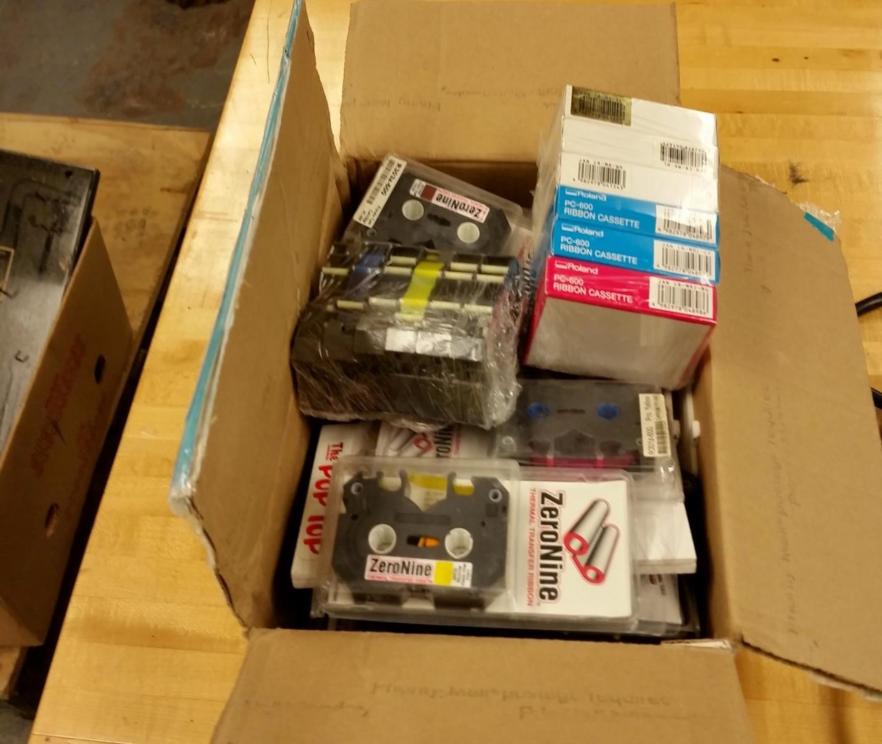 Lot 35 Roland PC 600 Thermal Transfer Printer/Cutter WireBids