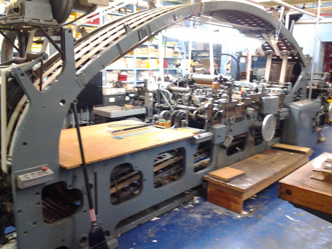 Lot 24 Winkler & Dunnebier 26C Laytex Envelope machine up to 9x12