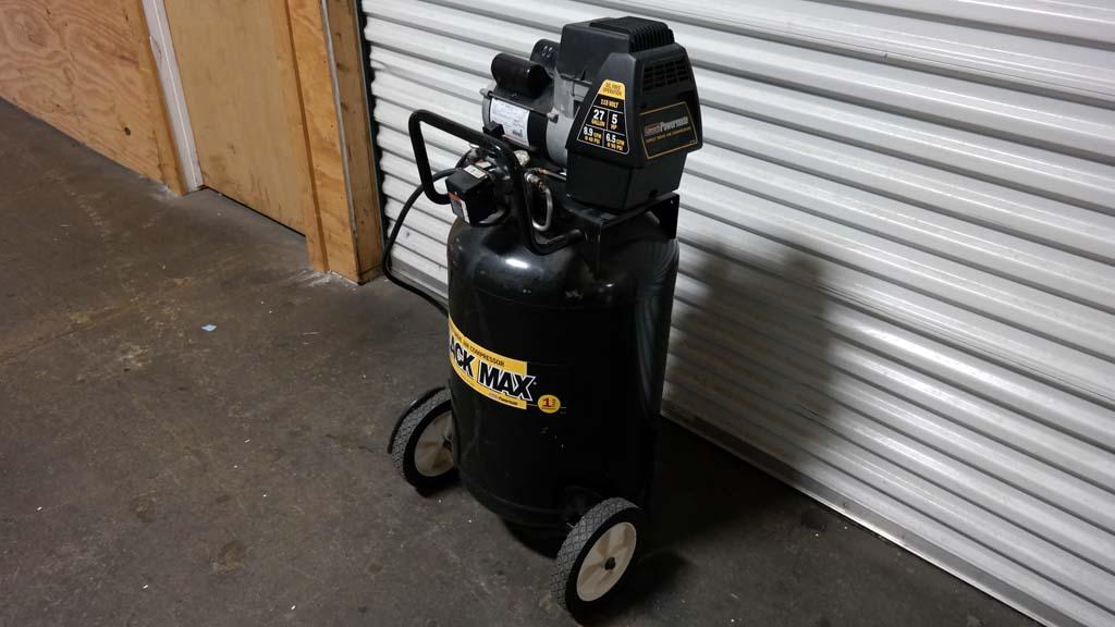 Lot 45 Black Max Direct Drive Air Compressor 5HP WireBids