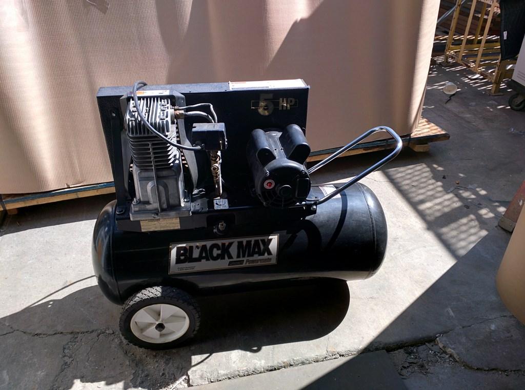 Lot 48 Coleman Black Max Portable Black Air Compressor WireBids