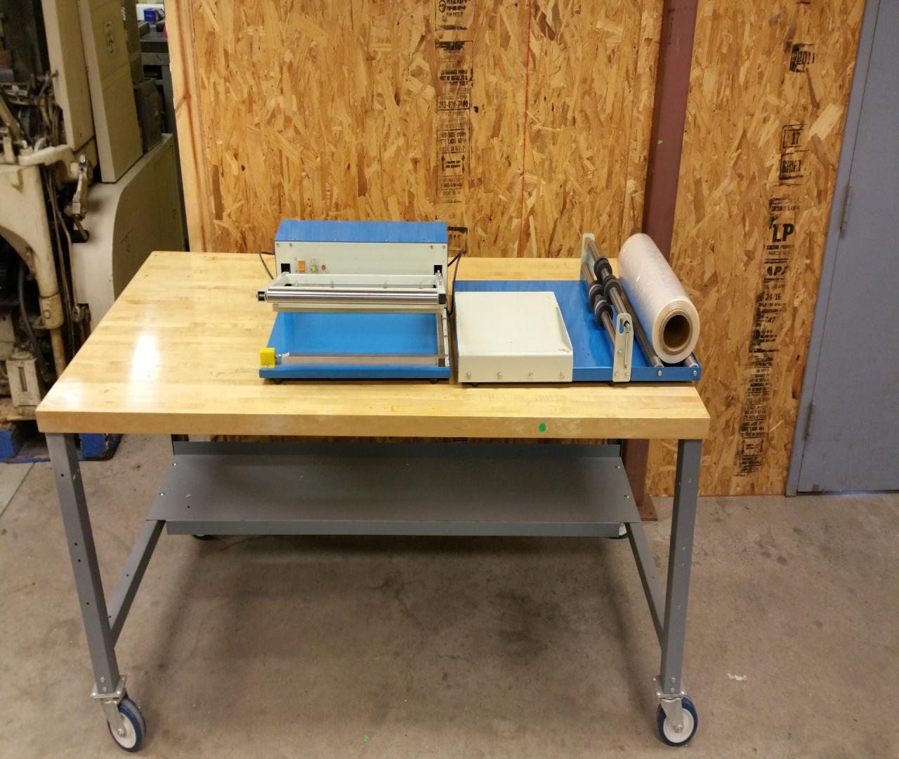 Lot 29 TableTop Shrink Wrap System WireBids