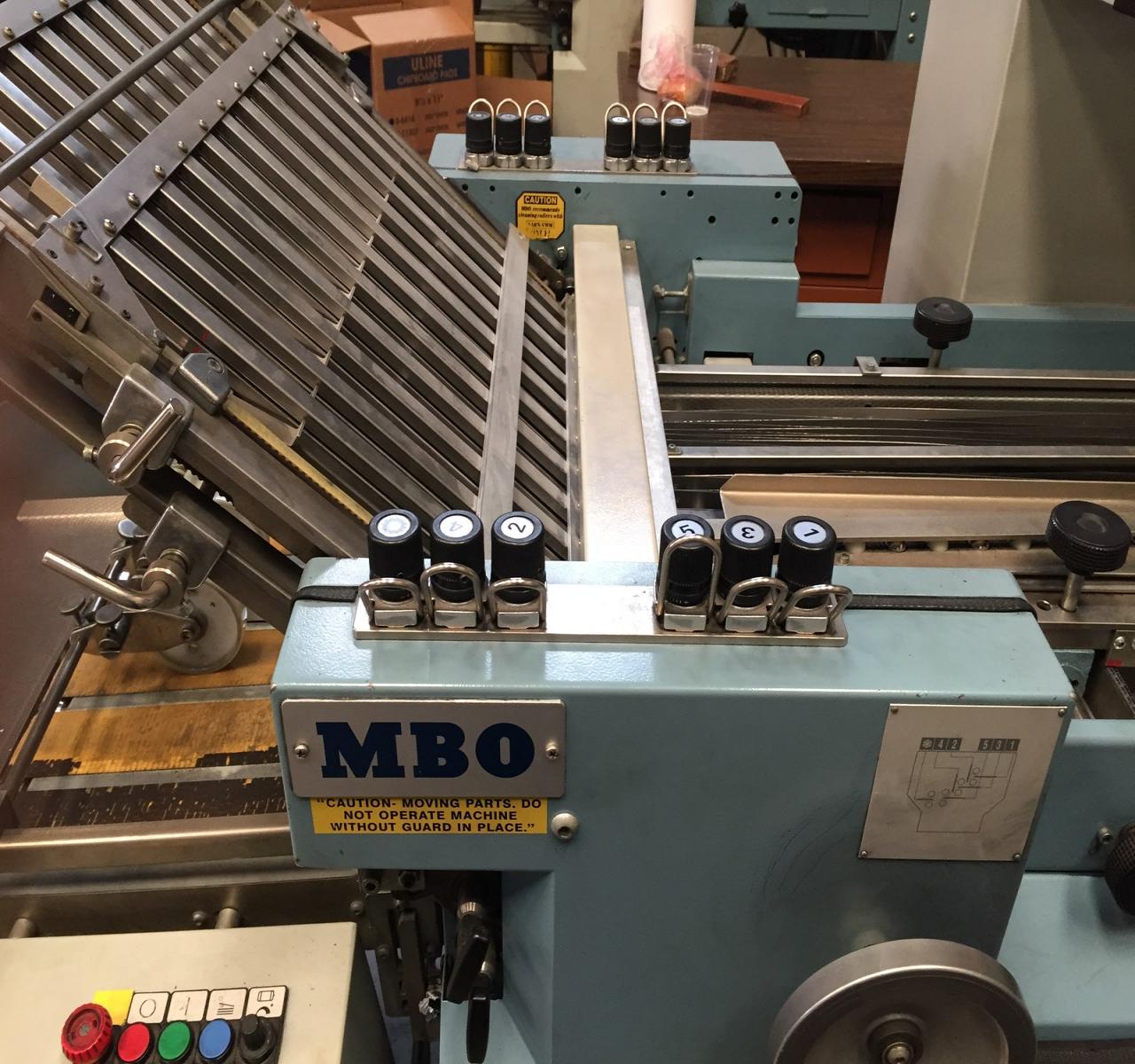 Lot #11: MBO B20-P Paper Folder - WireBids