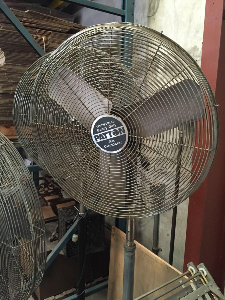 Lot 25 Industrial Heavy Duty High Velocity Pedestal Shop Fan WireBids