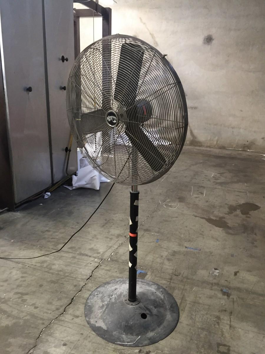 Lot 24 Industrial Heavy Duty High Velocity Pedestal Shop Fan WireBids