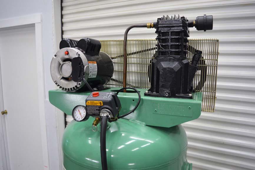 Lot 87 Speedair Cast Iron Series 60 Gallon Air Compressor WireBids