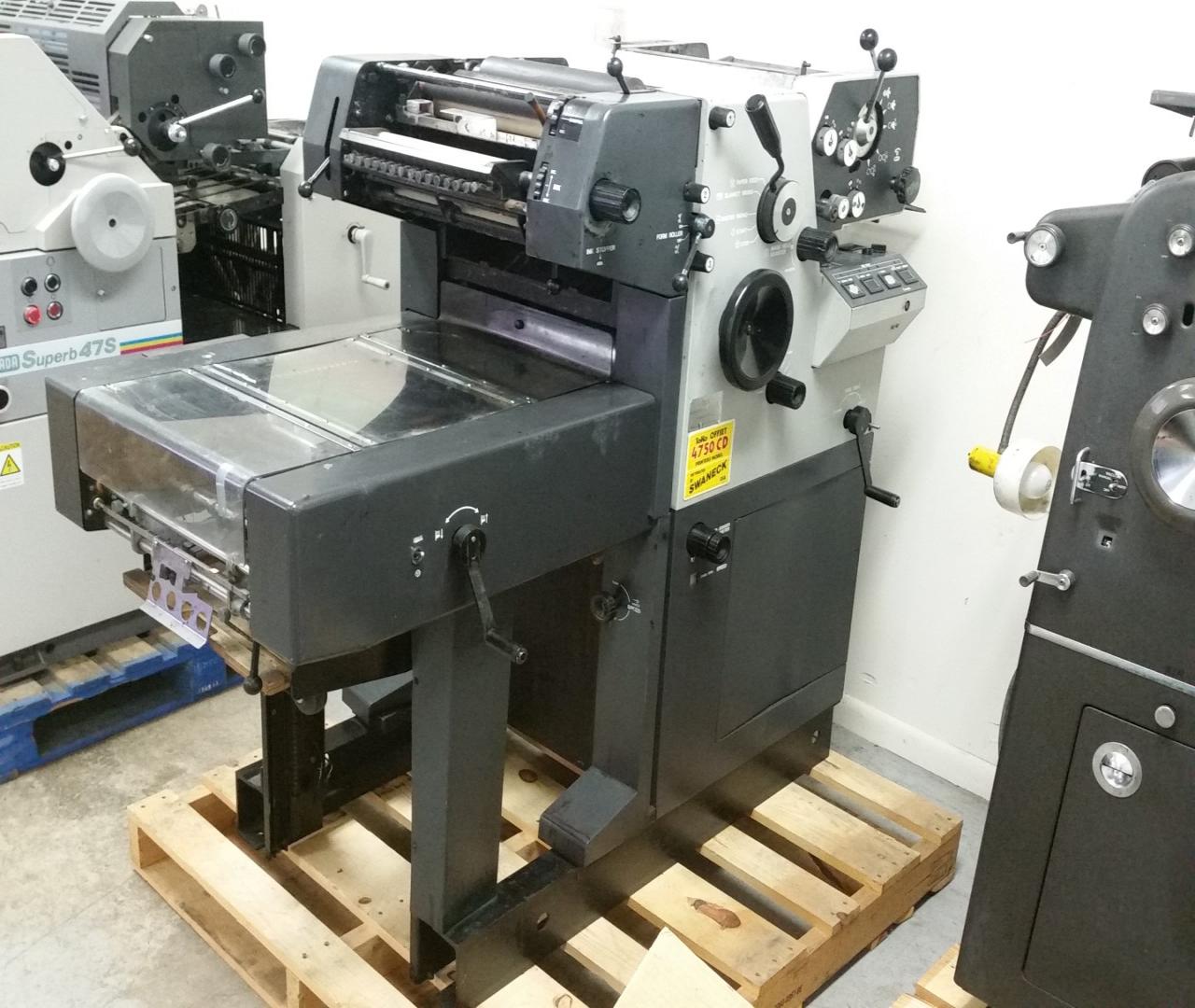 Lot 59 Toko 4750CD 13" x 19" Printing Press with Kompac and Swing