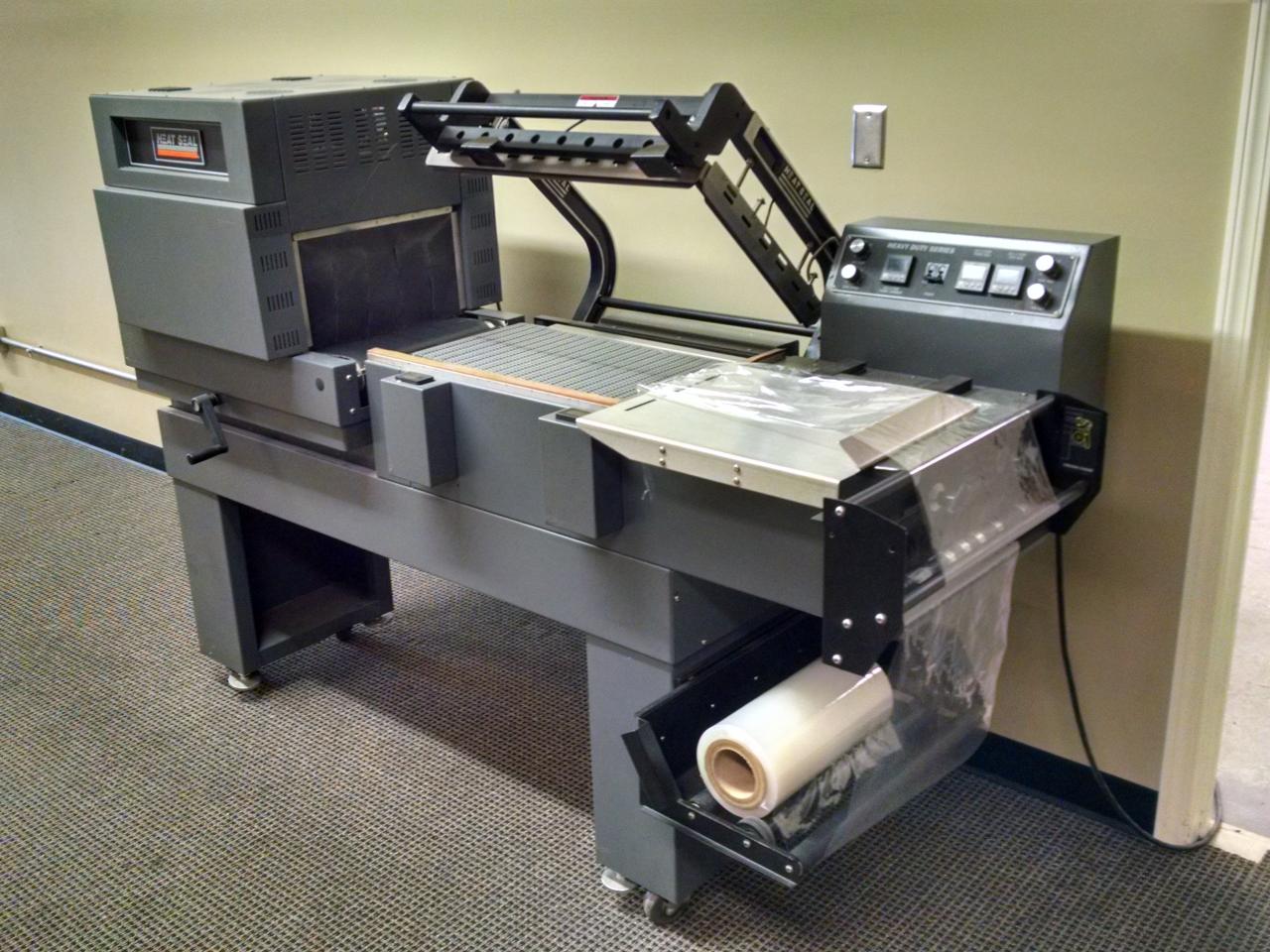 Lot 4 Heat Seal 16" x 24" Heavy Duty Series Shrink Wrap Machine WireBids