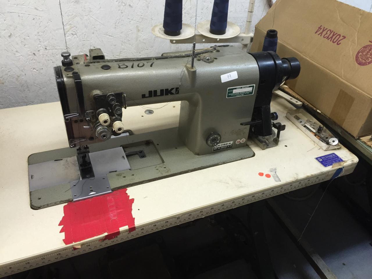 Lot 3 Juki 2 Needle LH1152 Sewing Machine WireBids