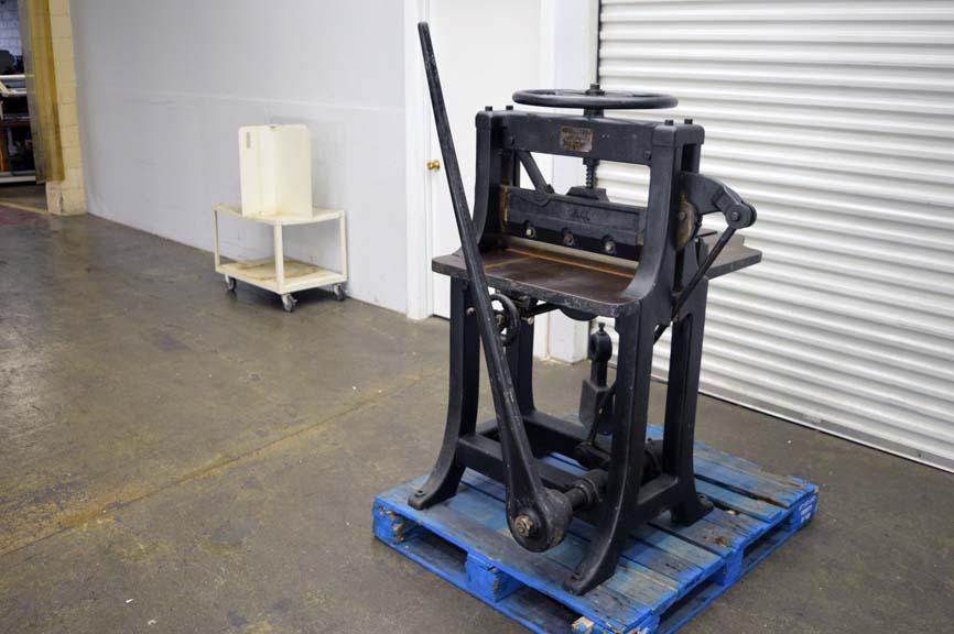 Lot 141 Chandler Price Paper Cutter WireBids