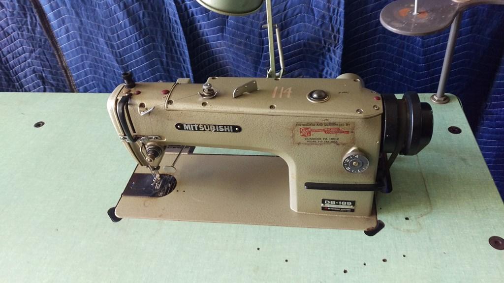 Lot 51 Mitsubishi DB189 Sewing Machine WireBids