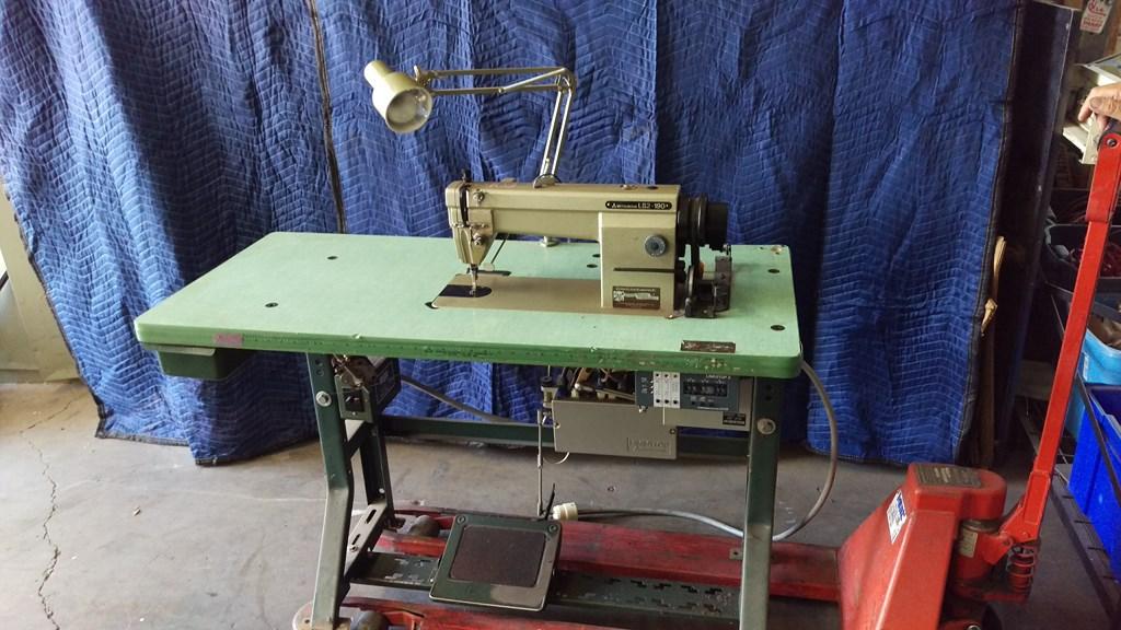 Lot 45 Mitsubishi LS2190 Lockstitch Sewing Machine WireBids
