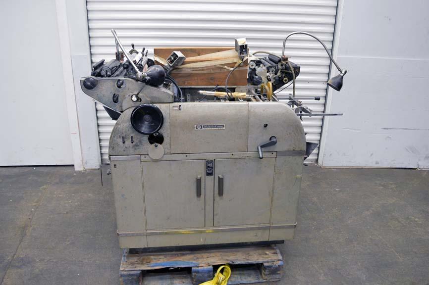 Lot 130 2 Multi 1250 Printing Presses WireBids