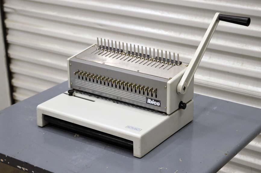 Lot 165 Ibico Kombo Punch / Binding Machine WireBids