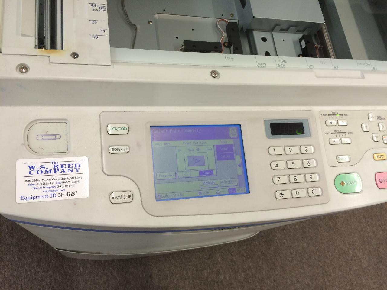 Сервисная инструкцыя riso rp 3700 generator