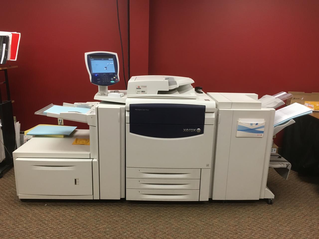 Lot 45 Xerox 700 Digital Press w/ External Fiery, Oversized High Cap