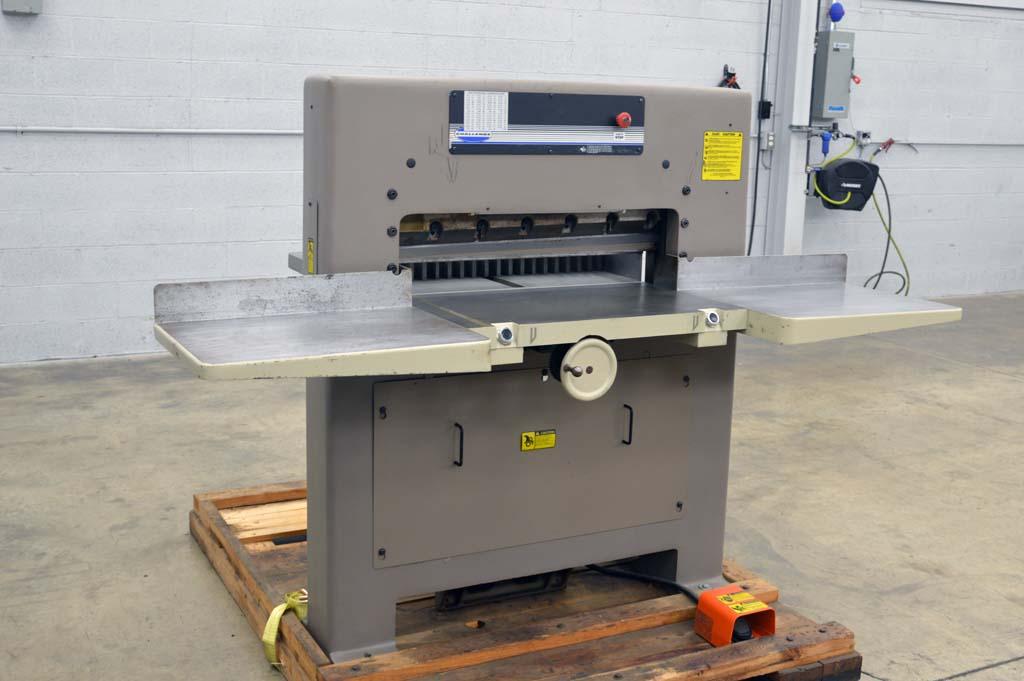 Lot 8 Challenge 305MC Hydraulic Paper Cutter w/ Digital Readout (Single Phase) Click for