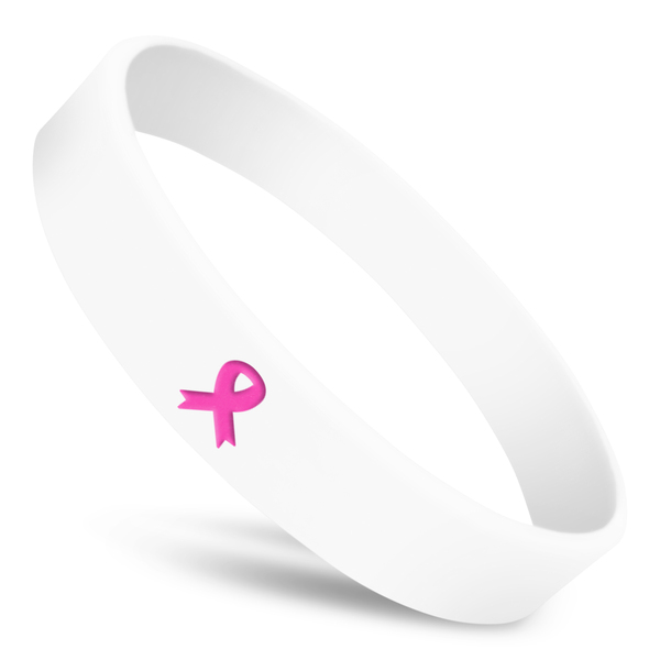 Pink Ribbon Wristband Wristband Bros Marketplace