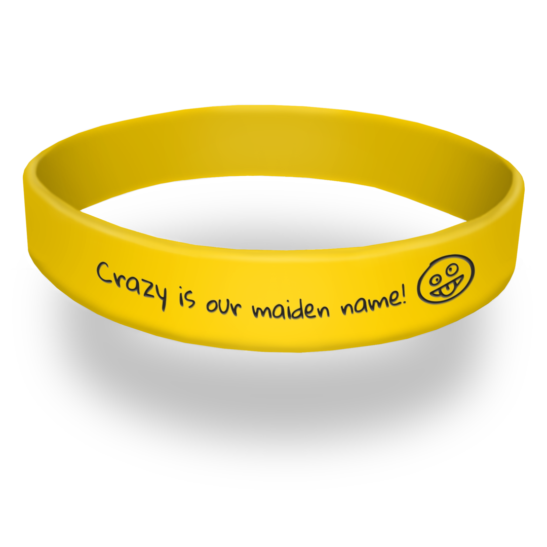 Crazy Face Reunion Wristband Celebration Wristbands