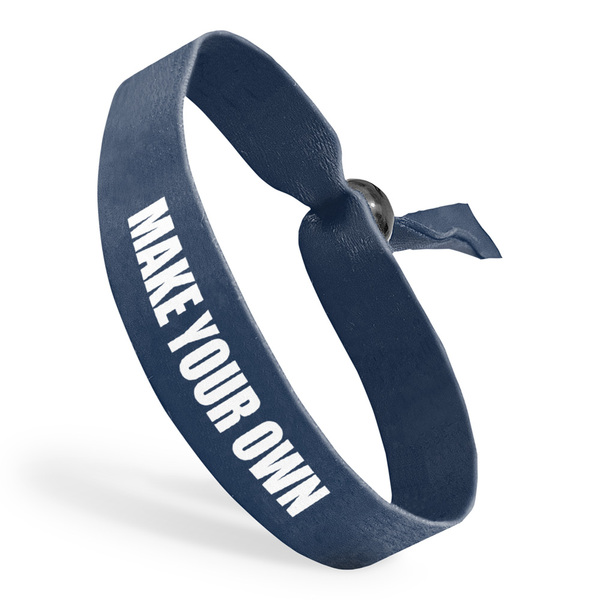 navy blue cloth wristband