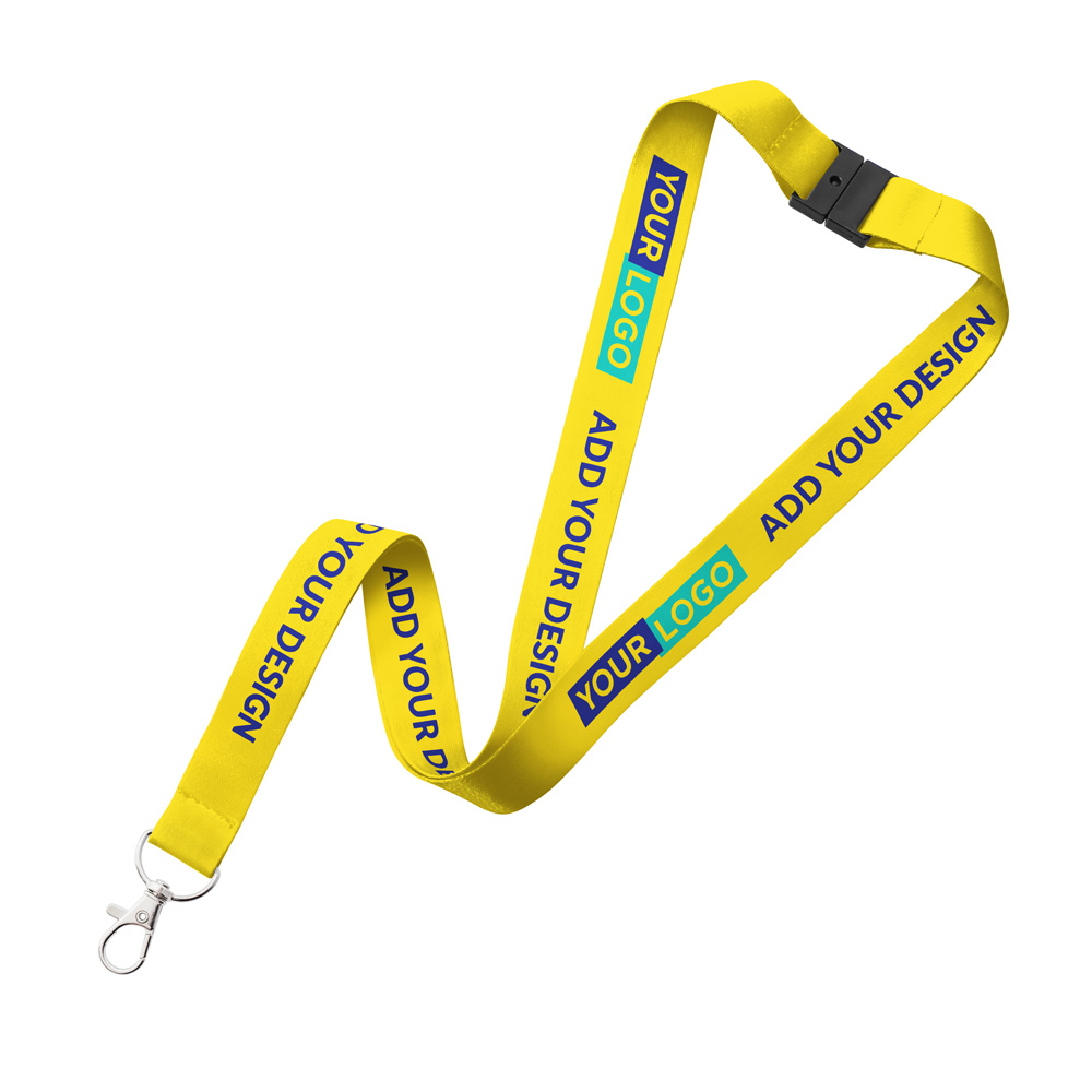 Metal Clip Lanyard With Safety Breakaway