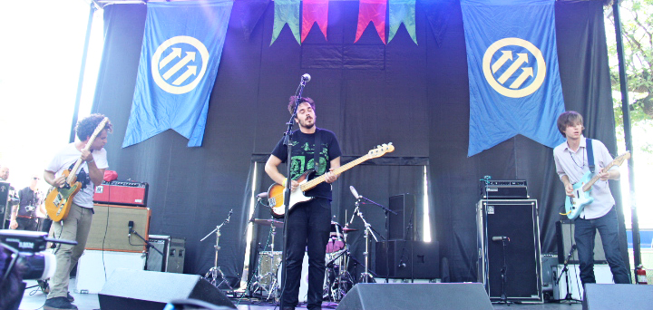Parquet Courts (WBEZ/Andrew Gill)