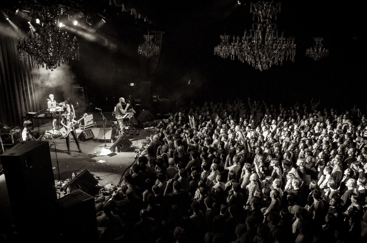 Pomplamoose at the Fillmore in San Francisco.