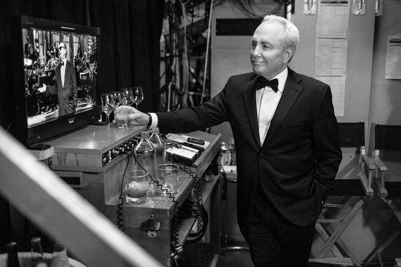 Lorne Michaels backstage at the SNL 40th anniversary special at 30 Rockefeller Plaza in New York, N.Y., on Feb. 15. (Lloyd Bishop/Courtesy of NBC)