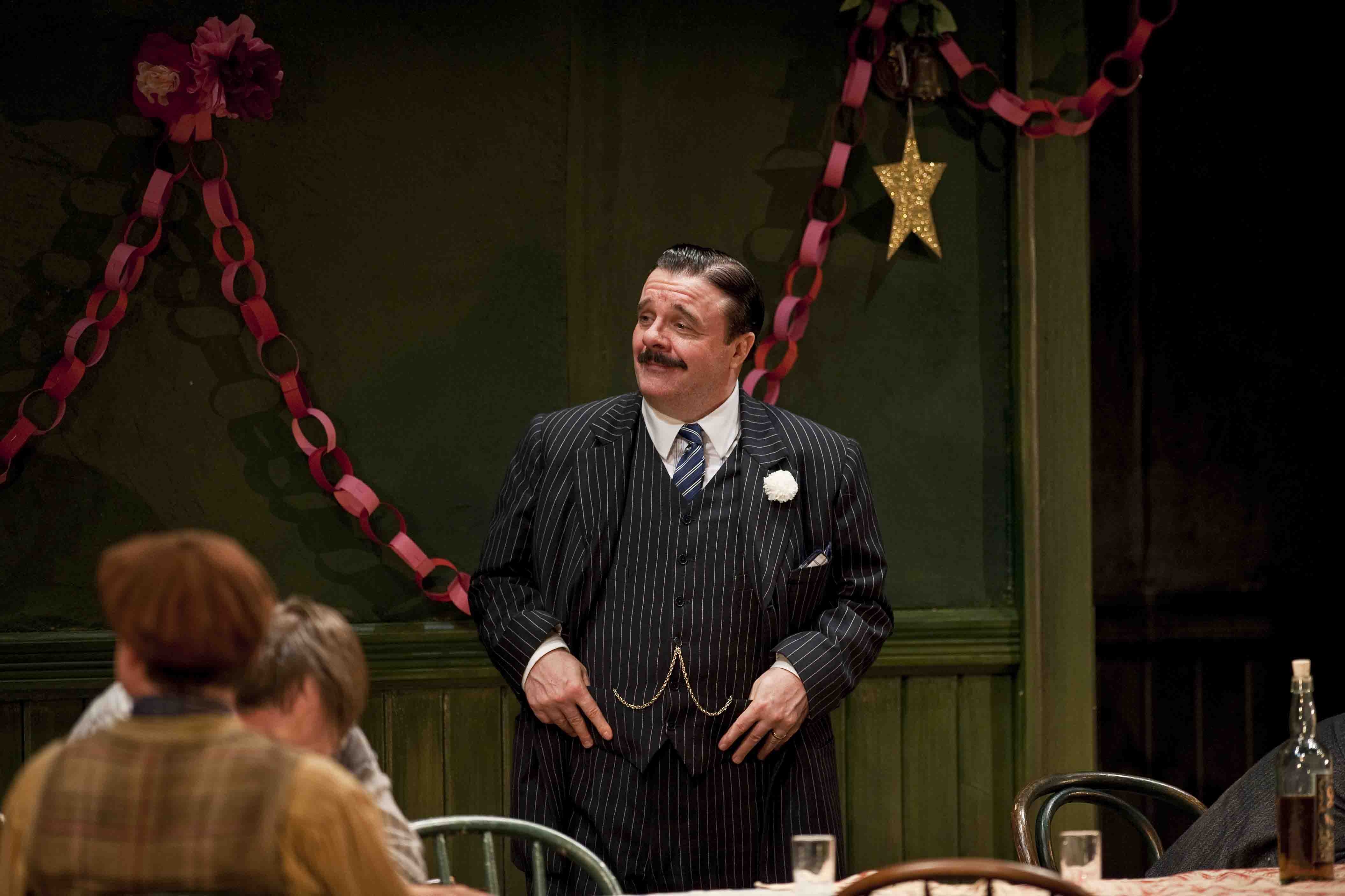 Nathan Lane in the Goodman's 'Iceman Cometh' (Photo by Liz Lauren)