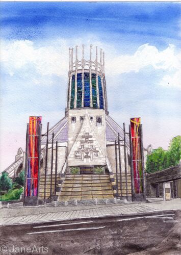 The Metropolitan Cathedral Liverpool Limited Edition Print