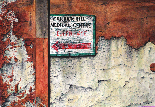 How to get to Carrick Hill Medical Centre - Watercolour