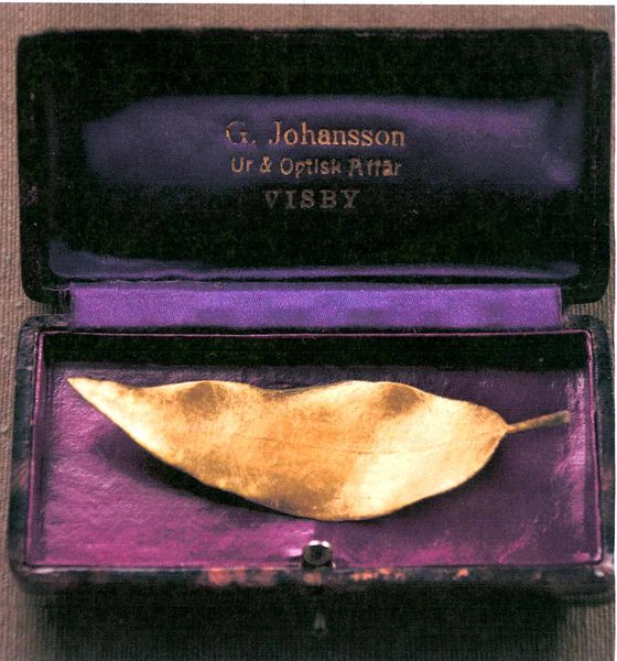 Gold Leaf Mixed media