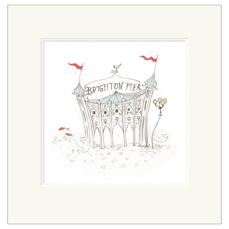 Brighton Pier Giclee Print