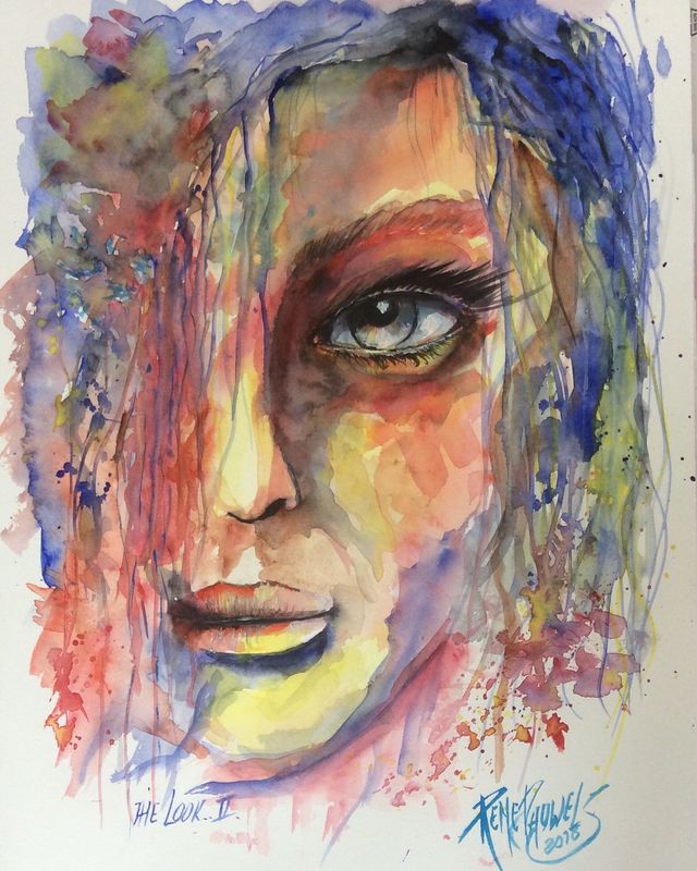 The Look II Watecolor