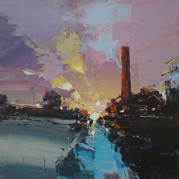 mark h wilson, new paintings, buy art in sheffield, paintings of sheffield for sale,