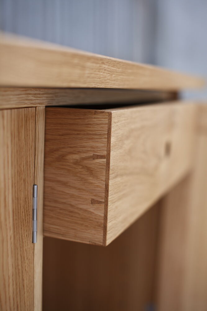 Dovetailed drawer Oak