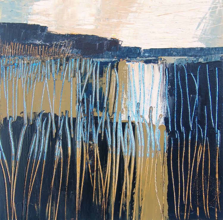 Water Reeds acrylic on canvas