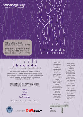 Threads poster/invitation - poster
