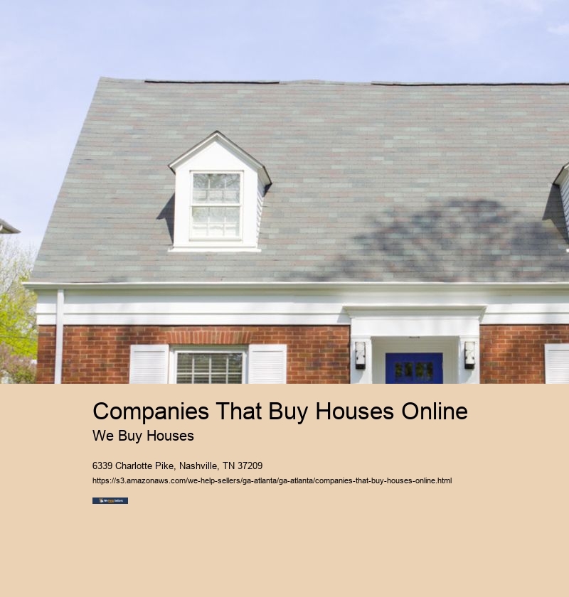 Companies That Buy Houses Online