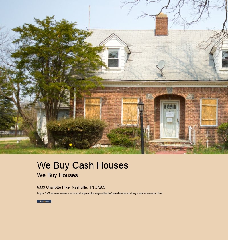 We Buy Cash Houses