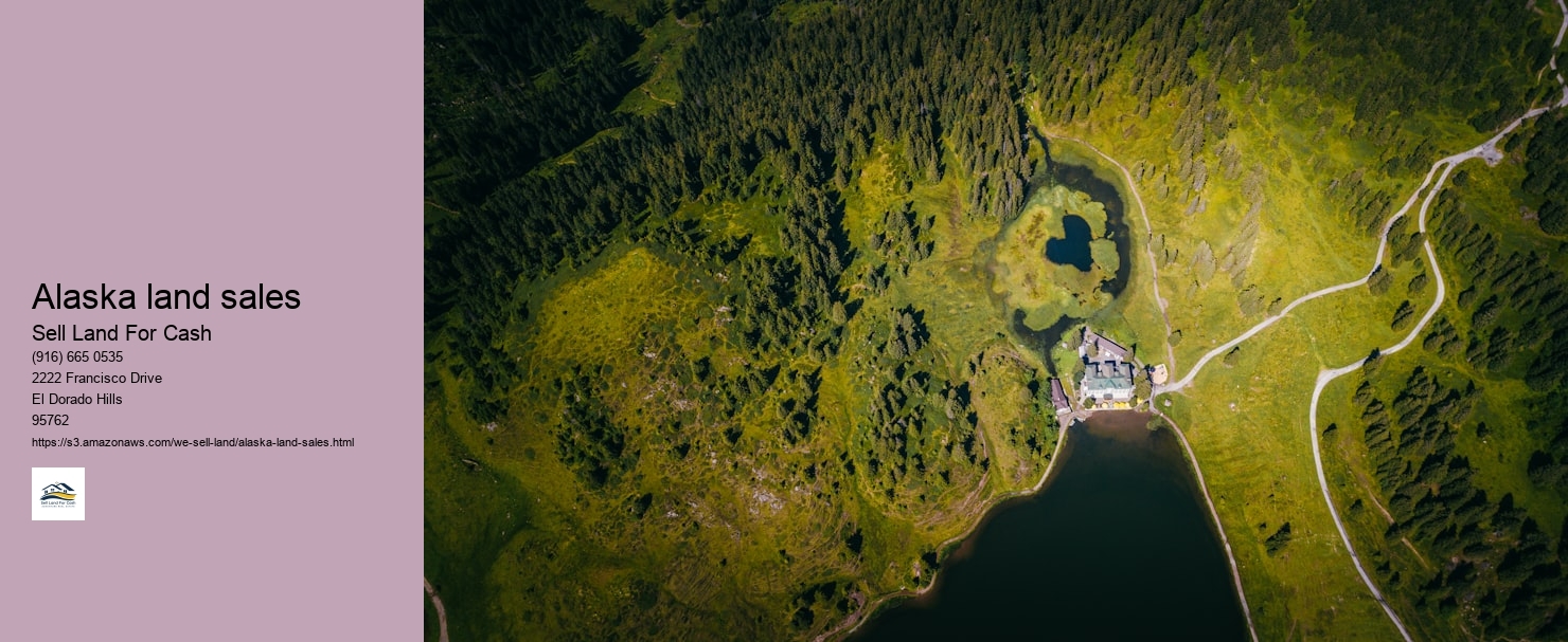 Alaska land sales