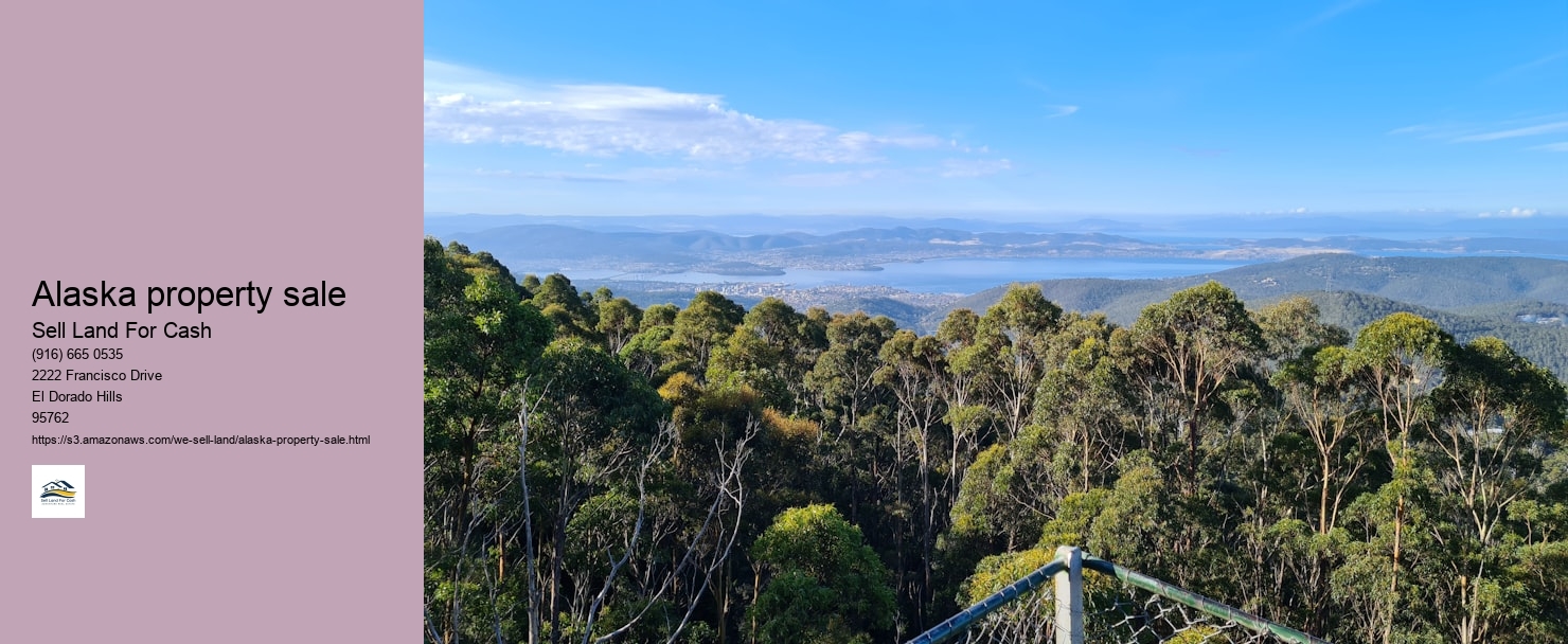 Alaska property sale