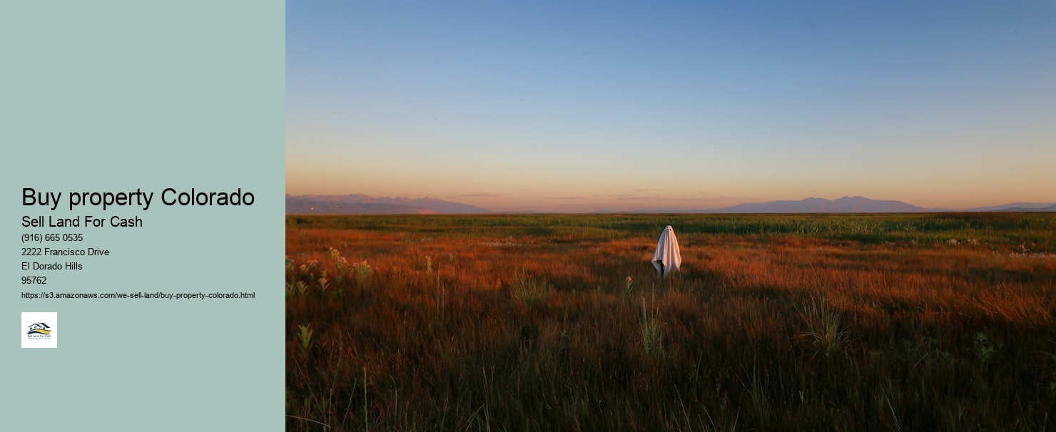 Buy property Colorado