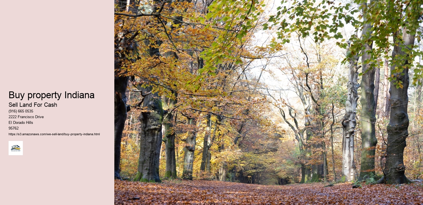 Buy property Indiana